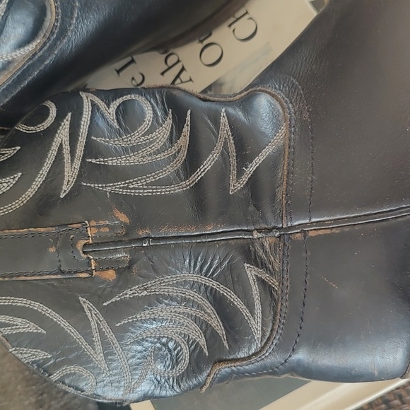 Ariat Black Leather Boots - Picture 3 of 9